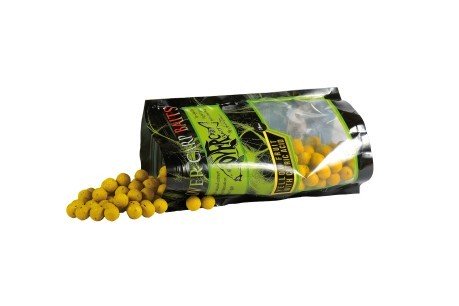Boilies Yellow Fruit with Citric Acid, 16-mm-verpackung