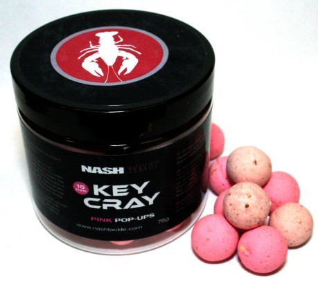 Pop Ups Clave Cray Rosa de 15 mm de color rosa