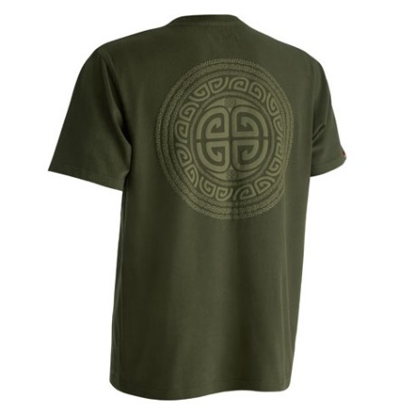 T-Shirt Aztèque vert