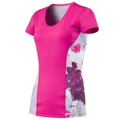 T-Shirt Mädchen Vision Graphic weiß rosa