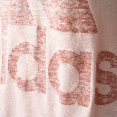 T-Shirt Femme Logo rose modèle