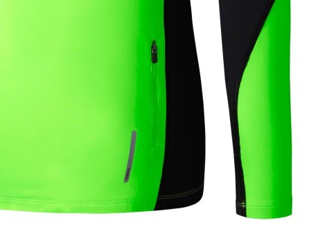 T-Shirt Uomo Warmalite Venture Top verde nero 