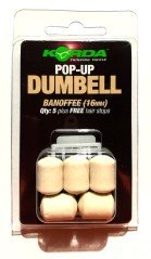 Pop Up Dumbell 16mm bianco