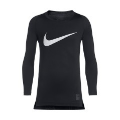 T-Shirt Fußball Nike Pro Combat HyperCool, schwarz