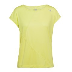 T-Shirt Running Donna L Bright verde