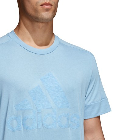 T-Shirt Herren ID-Big-Logo-blau modell