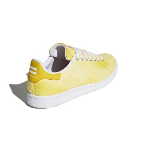 Chaussures de Pharell Wiliams Holi Stan Smith blanc jaune
