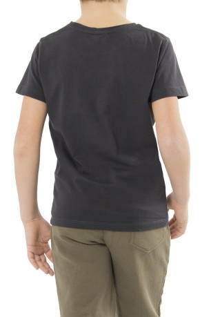 Child T-Shirt Charcoal front
