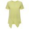 T-Shirt Donna Coda fronte giallo