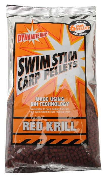 Red Rusted Stim Pellet Swim Stim Red Krill 6 mm – SportIT