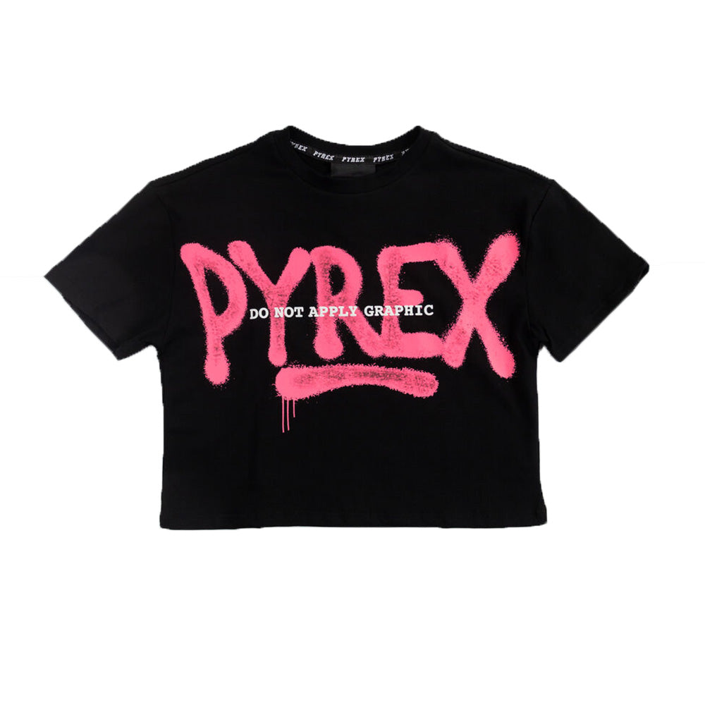 Maglietta T Shirt Pyrex Ragazza Tee Shirt Maglietta Pyrex Ragazza