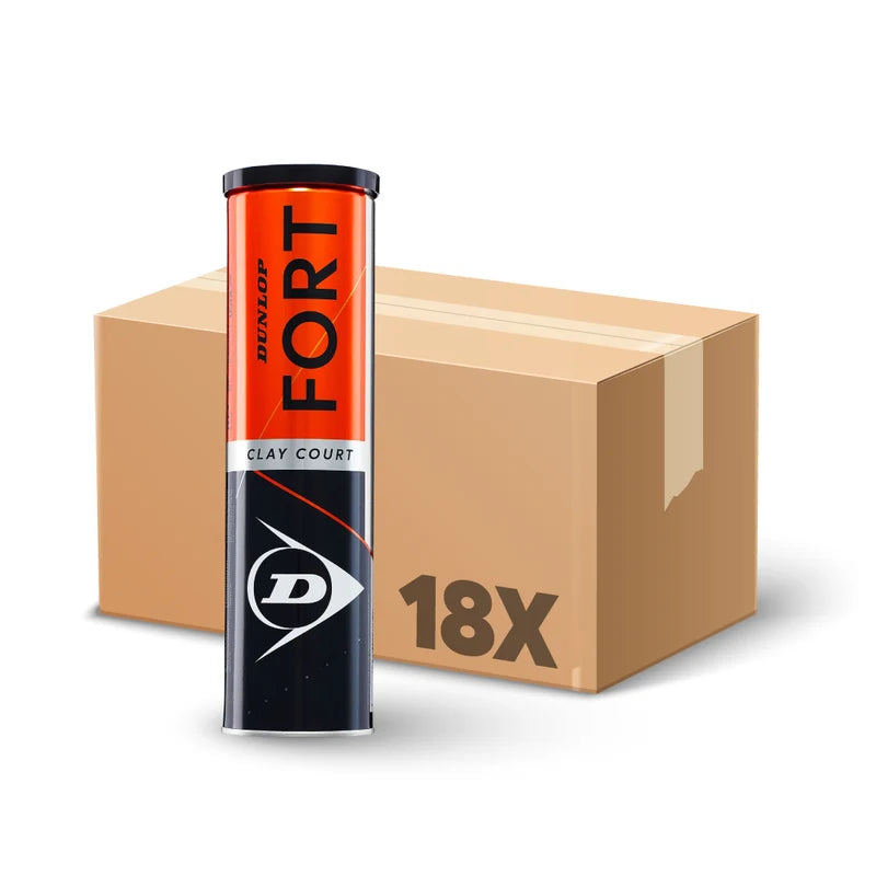 Promo 18 Tubi Palline Dunlop Fort Clay (latta)