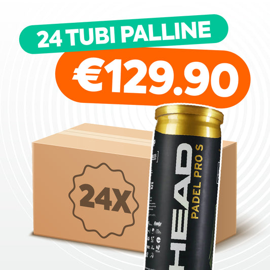 Promo 24 Tubi Palline Pros Ball