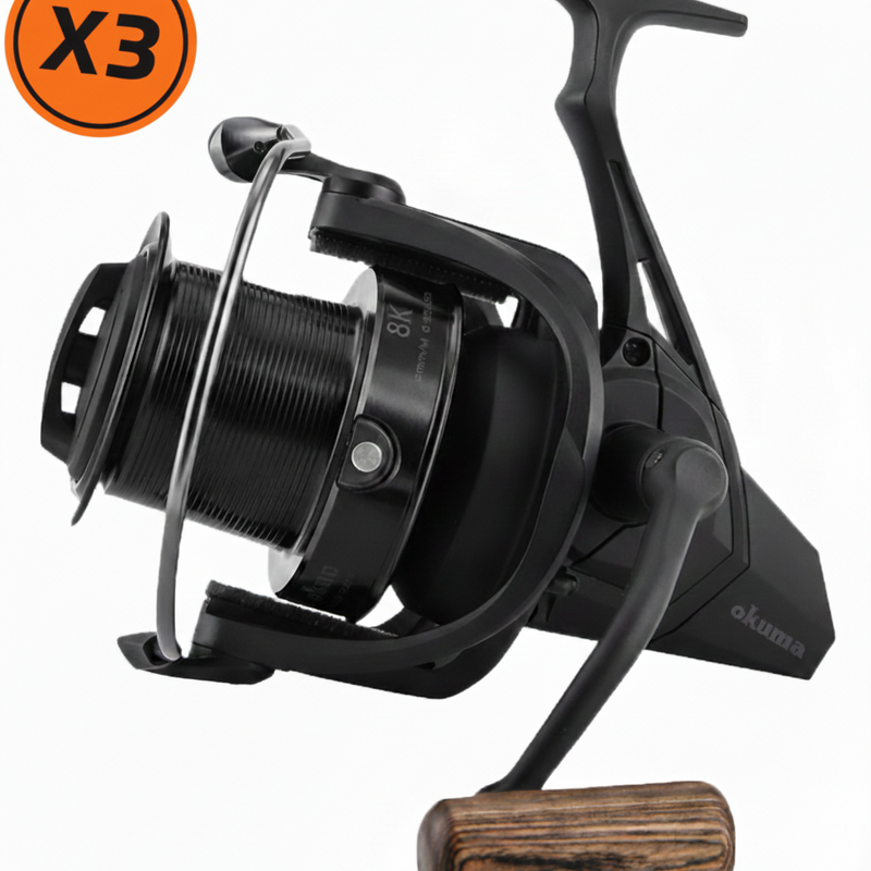 Combo 3 Mulinelli Okuma 8K Carp