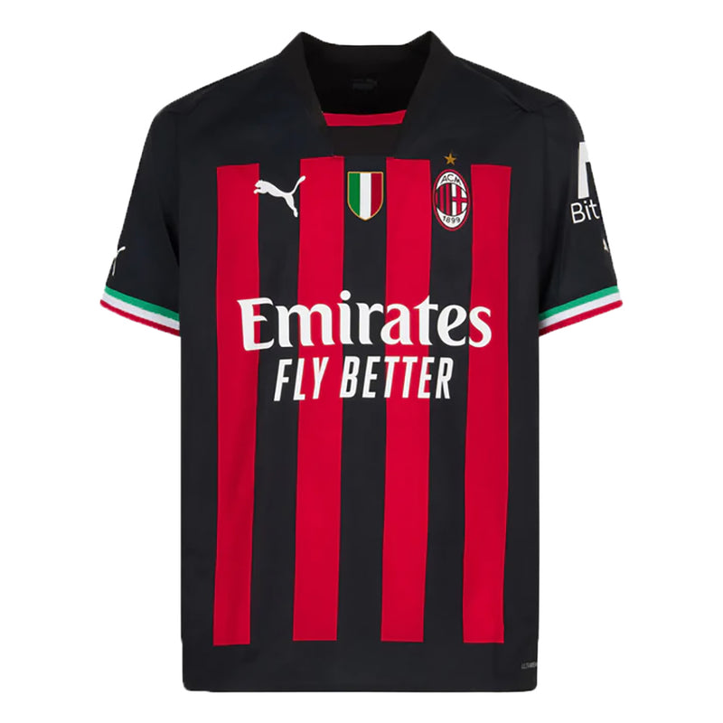 Calcio Maglia Nuova Milan Maglia Calcio Milan Home Authentic 22/23
