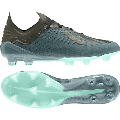Botas de fútbol Adidas X FG Frío Pack colore verde negro - - SportIT.com