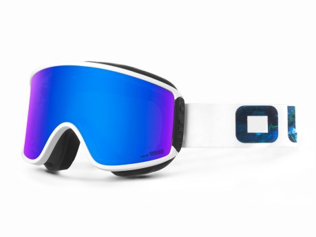 Máscara de esquí Cambio Cuántico Azul MCI