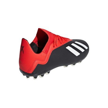 Botas de fútbol de Niño Adidas X 18.3 AG Iniciador colore negro rojo - Adidas - SportIT.com
