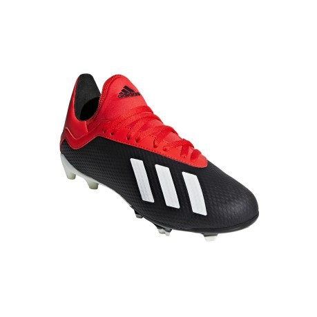 Botas de fútbol Niño Adidas 18.3 FG Iniciador Pack colore negro rojo - Adidas - SportIT.com
