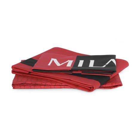 Complet Lit Simple Milan rouge