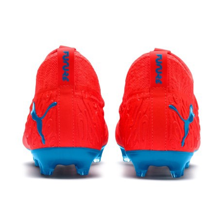 Botas de Fútbol para niños Puma Futuro 19.3 FG/AG Azul/Rojo Pack