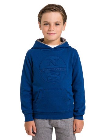 Kapuzenjacke Junior Sweat Pullover blau