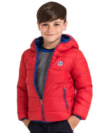 Jacket Child Reversible blue variant 1