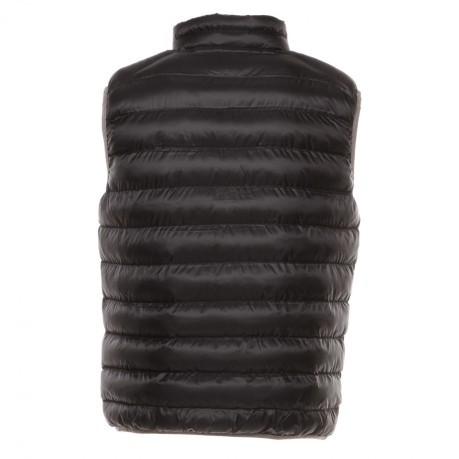 Vest Man Casual Tech-Fill-color: black-grey, front