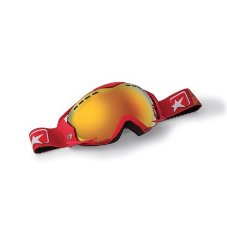 Masque de Ski Mantis , bleu, rouge
