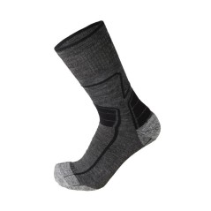 Socke Trekking-Mann-Short-Natural-Merinowolle