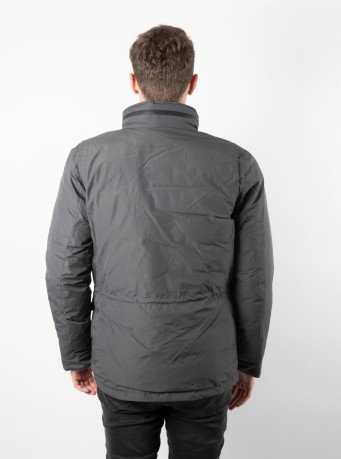 Men's jacket Double Inside More grey