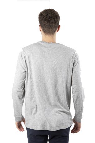 Hombres T-Shirt M-Clásicos Americanos gris