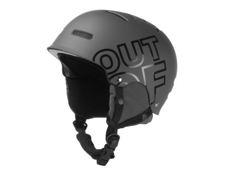 Helmet Snowboard Wipeout grey