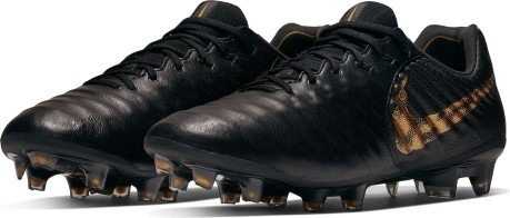 Chaussures de Football Nike Tiempo Legend Elite FG Noir Lux Pack