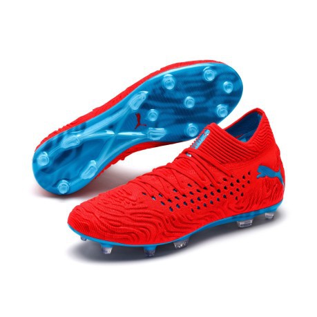 Puma Football boots 19.1 FG/AG Blue/Red Pack