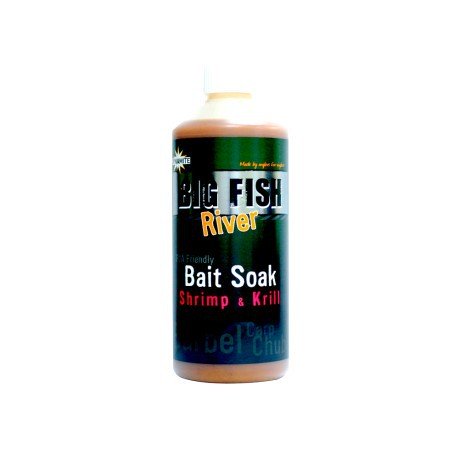 Attrattore Big Fish River Soak Shrimp & Krill 500 ml