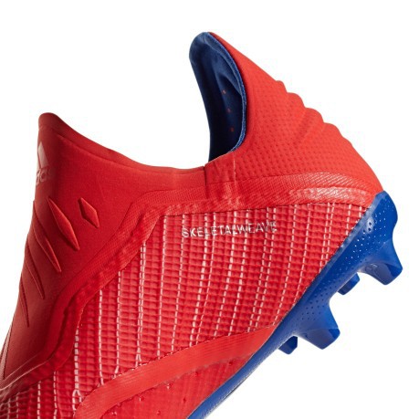 Botas de fútbol de Niño X 18+ FG Exhibición Pack colore rojo azul - Adidas - SportIT.com