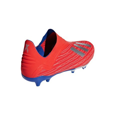 Botas de fútbol de Niño Adidas 18+ FG Exhibición Pack colore rojo azul - Adidas SportIT.com