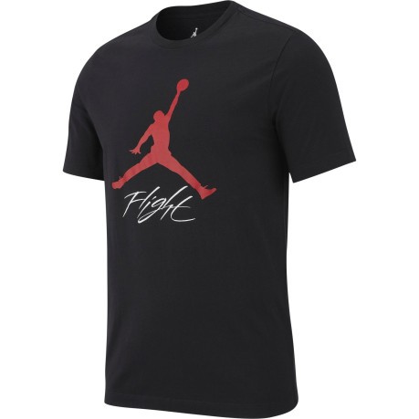 T-Shirt Uomo Jordan Jumpman Flight rosso nero