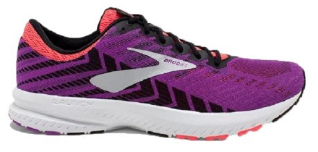 Ladies Running shoes Launch 6 purple black