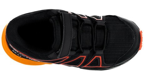 Trail running shoes Runnig Junior SpeedCross CSWP black orange