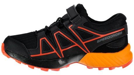 Schuhe Trail-Runnig-Junior-SpeedCross CSWP schwarz orange