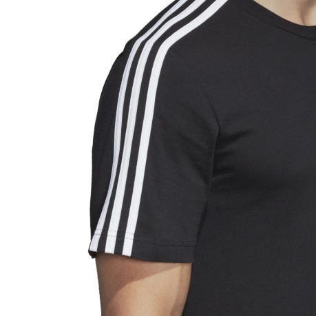 Mens T-Shirt Essentials 3-Stripes blanc noir
