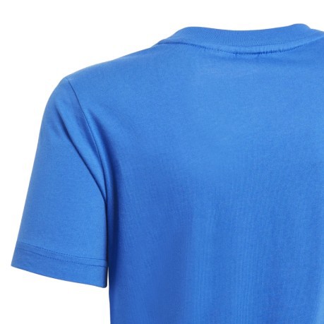 Camiseta de Junior Debe Tener la Insignia De Deporte azul