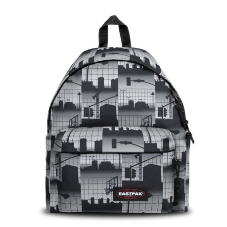 Backpack Padded Pak'r Fantasy City black white