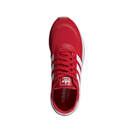 Zapatos de hombre N 5923 rojo blanco