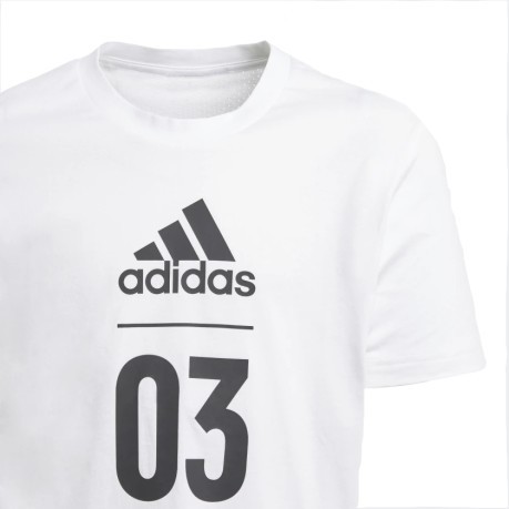 T-Shirt Junior Sport-ID-weiß