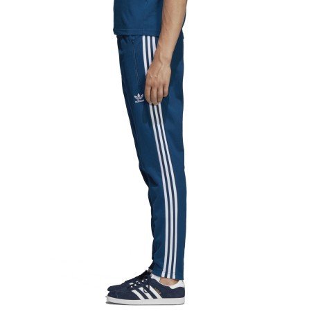 Pantaloni Uomo Track Pants BB blu bianco 1