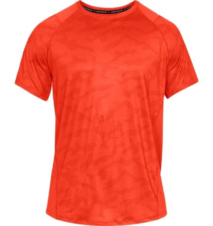 T-Shirt Hombre MK-1 Impresa en la fantasía de naranja frente