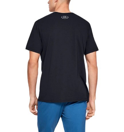 T-Shirt mens Branded Big Logo black